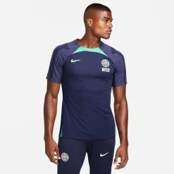 Nike Inter Training T-Shirt Dri-FIT Strike - Blackened Blue/White
