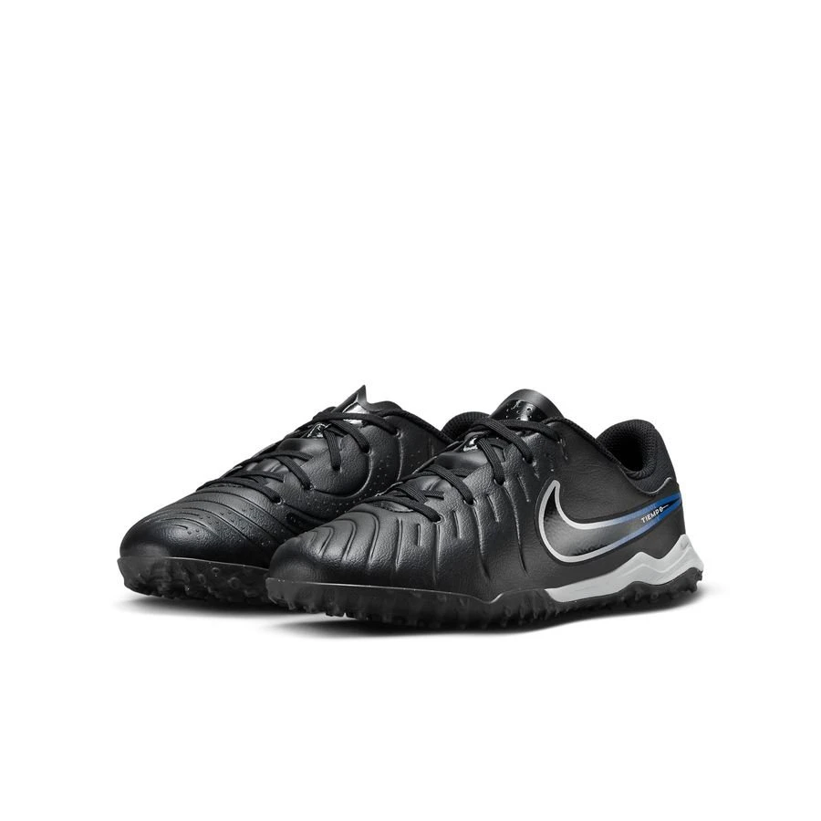 Nike Tiempo Legend 10 Academy TF Shadow - Black/Chrome/Hyper Royal Kids 1 Nike Tiempo Legend 10 Academy TF Shadow - Black/Chrome/Hyper Royal Kids