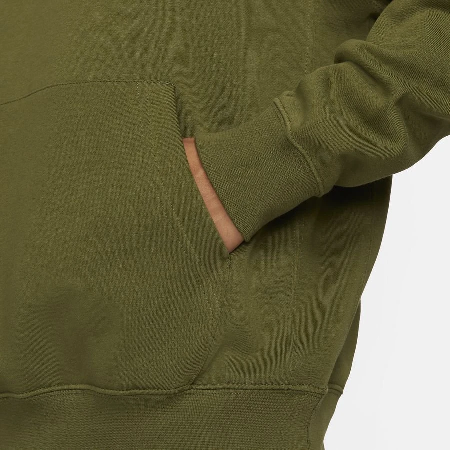 Nike Hoodie NSW Club - Rough Green/White 4 Nike Hoodie NSW Club - Rough Green/White - Image 4