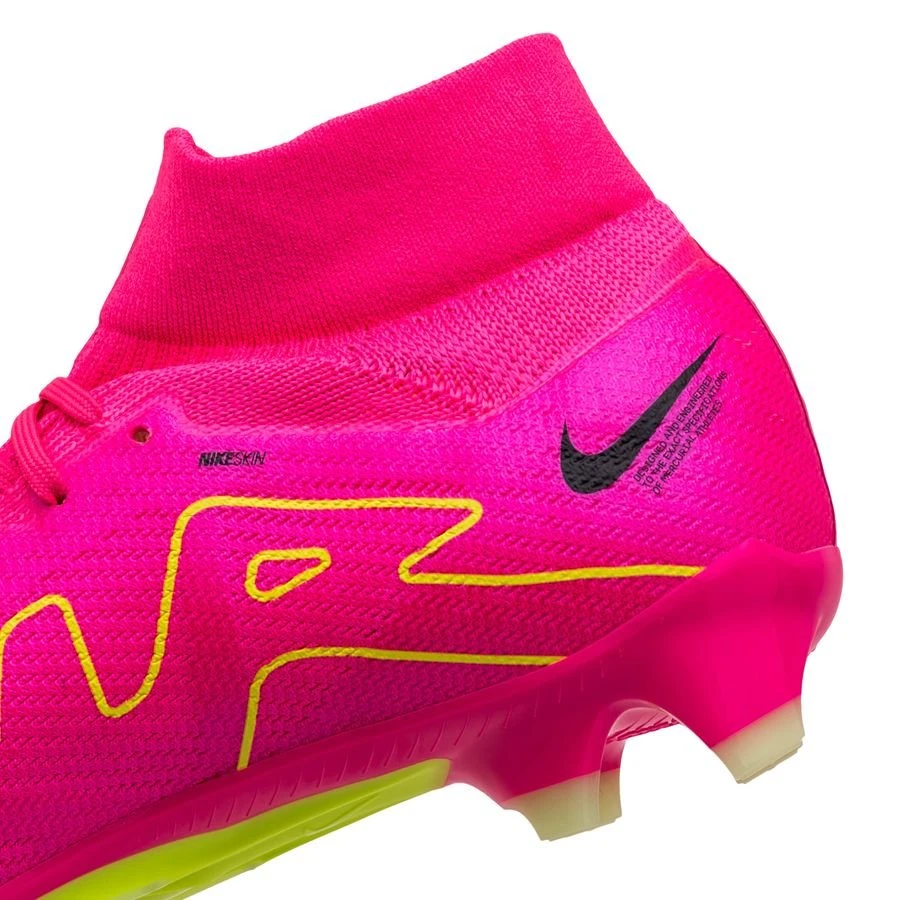 Nike Air Zoom Mercurial Superfly 9 Pro FG Luminous - Pink Blast/Volt/Gridiron 7 Nike Air Zoom Mercurial Superfly 9 Pro FG Luminous - Pink Blast/Volt/Gridiron - Image 7