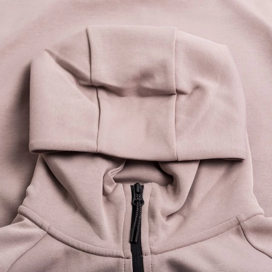 Nike Hoodie NSW Tech Fleece - Taupe Haze/Black Woman 5 Nike Hoodie NSW Tech Fleece - Taupe Haze/Black Woman - Image 5