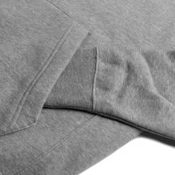 Nike Hoodie NSW Club - Dark Grey Heather/White -football 06b49c75c216
