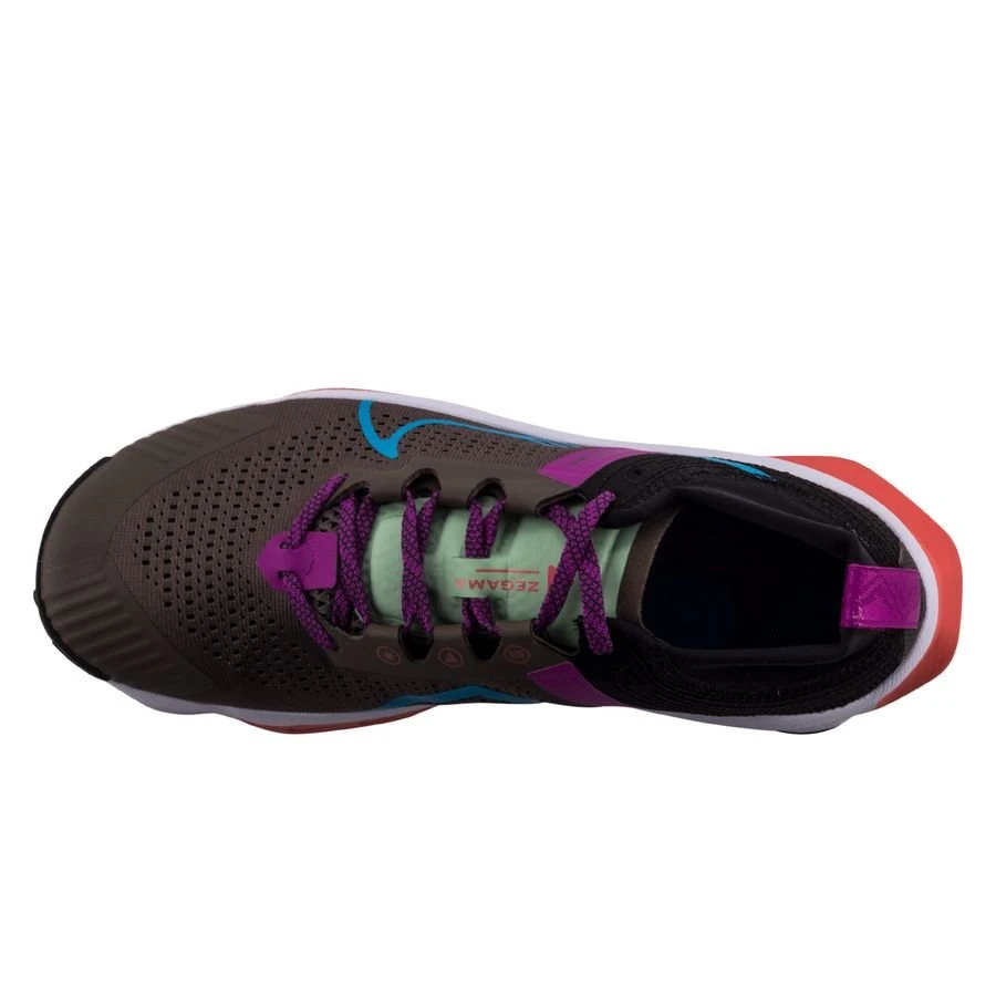Nike Running Shoe ZoomX Zegama Trail - Iron Grey/Laser Blue/Black/Vivid Purple 2 Nike Running Shoe ZoomX Zegama Trail - Iron Grey/Laser Blue/Black/Vivid Purple - Image 2