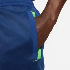 Nike Brazil Training Shorts Dri-FIT Travel 2022/23 - Coastal Blue/Green Spark/Dynamic Yellow -football 0918e7ff1638