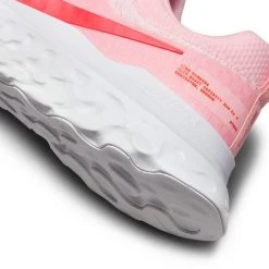 Nike Running Shoe React Infinity Run FK 3 - Soft Pink/Crimson/White Woman -football 0a874d7f2bc0
