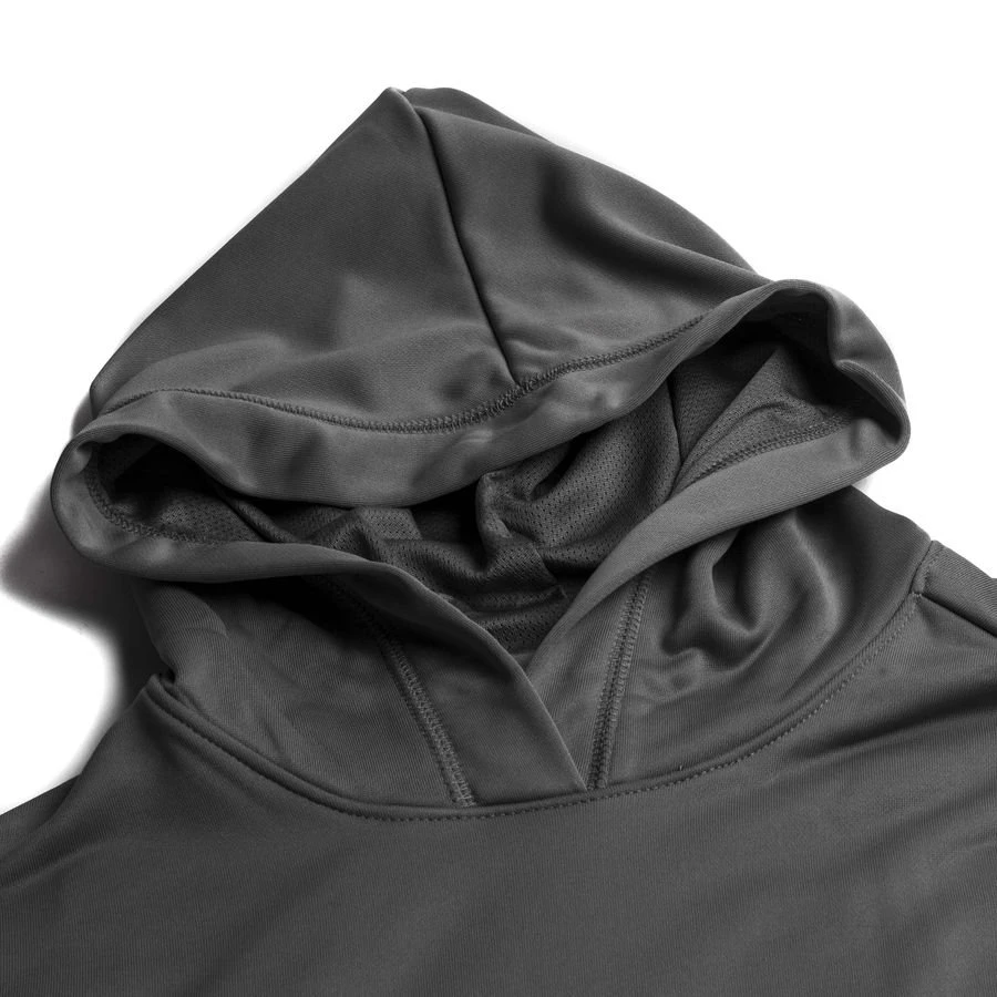 Nike F.C. Hoodie Dri-FIT Libero - Cool Grey/White/Black 2 Nike F.C. Hoodie Dri-FIT Libero - Cool Grey/White/Black - Image 2