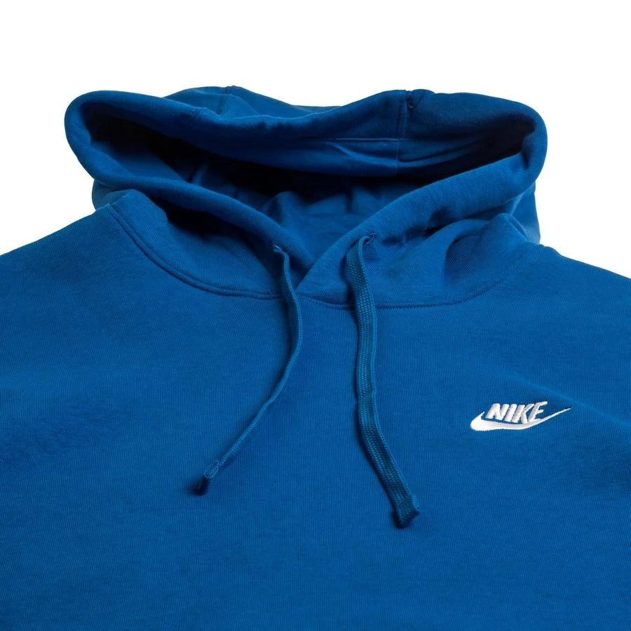 Nike Hoodie NSW Club - Signal Blue/White 10 Nike Hoodie NSW Club - Signal Blue/White - Image 10