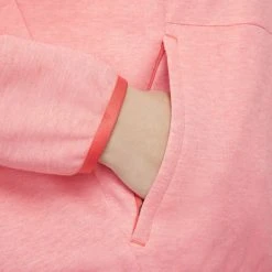 Nike F.C. Midlayer Top Dri-FIT 1/2 Zip Joga Bonito - Ember Glow/White Woman -football 0f08845c0ad0