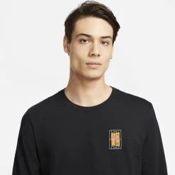 Nike F.C. T-Shirt - Black Long Sleeves -football 11c2408519d2