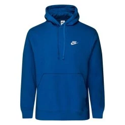 Nike Hoodie NSW Club - Signal Blue/White