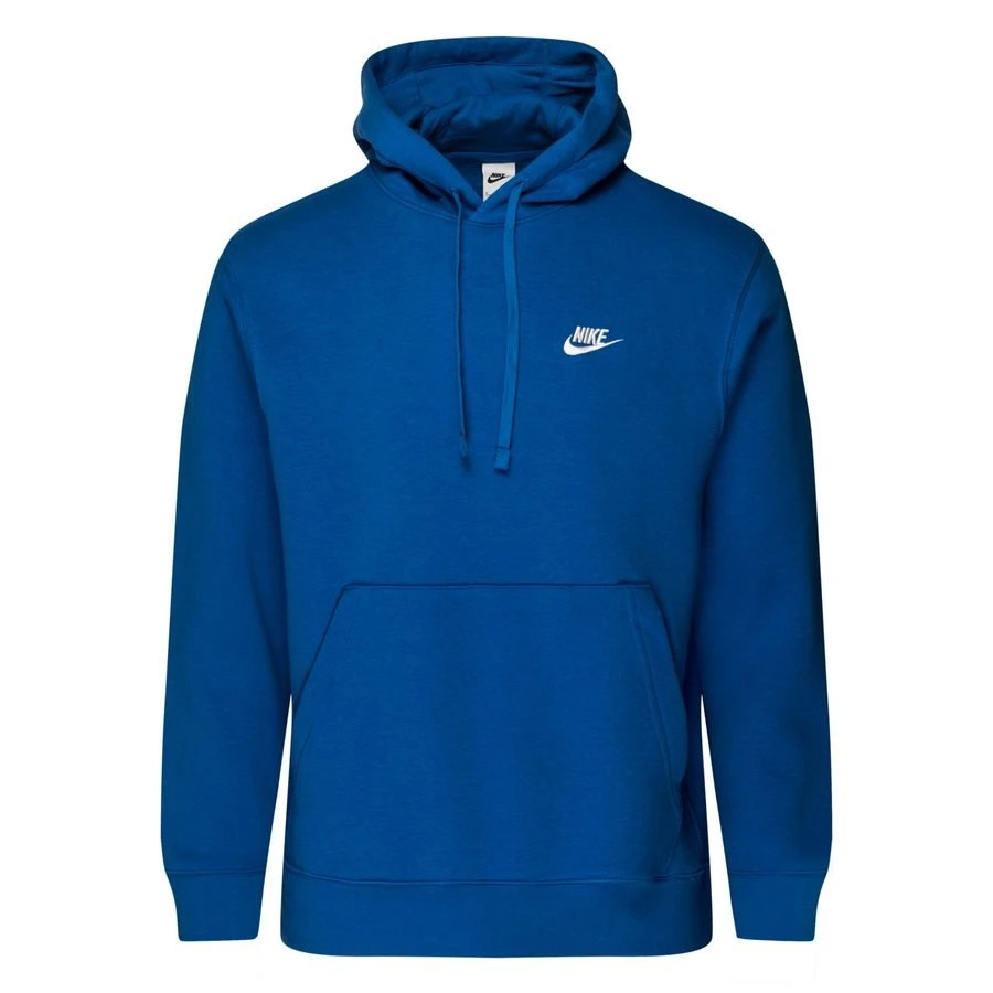 Nike Hoodie NSW Club - Signal Blue/White 1 Nike Hoodie NSW Club - Signal Blue/White