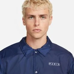 Nike Paris Saint Germain Jacket NSW JDI Woven - Midnight Navy/White -football 123ae4d85898