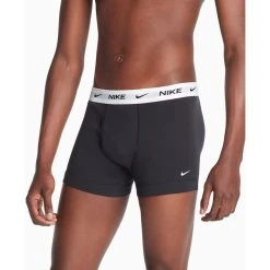 Nike Trunks 3-Pack - Black/White 10 Nike Trunks 3-Pack - Black/White -football 1396471ff543