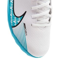 Nike Mercurial Vapor 15 Club TF Blast - White/Baltic Blue/Pink Blast Kids -football 13b7a72c4a2f