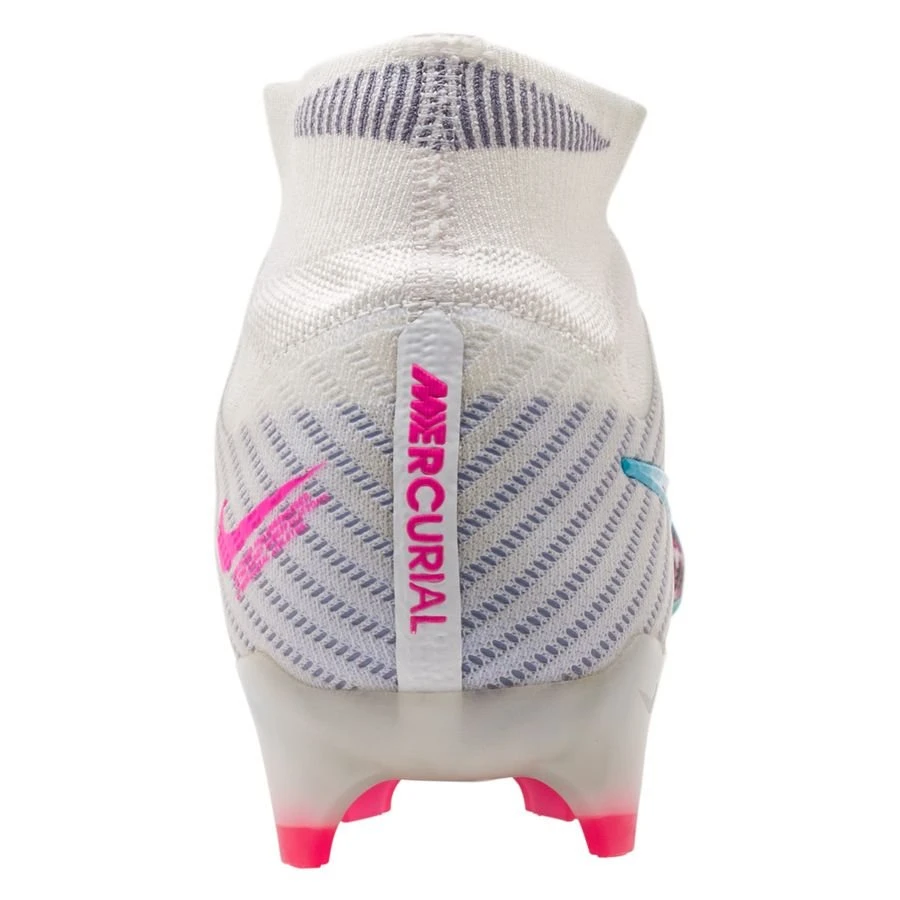 Nike Air Zoom Mercurial Superfly Elite 9 FG Blast - White/Baltic Blue/Pink Blast/Indigo Haze 3 Nike Air Zoom Mercurial Superfly Elite 9 FG Blast - White/Baltic Blue/Pink Blast/Indigo Haze - Image 3