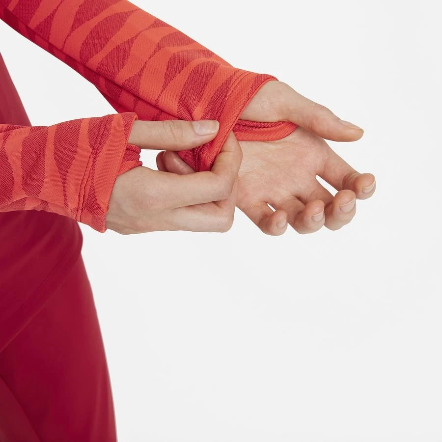 Nike Training Shirt Dri-FIT Strike 21 Drill - Gym Red/Bright Crimson/Volt Woman 5 Nike Training Shirt Dri-FIT Strike 21 Drill - Gym Red/Bright Crimson/Volt Woman - Image 5