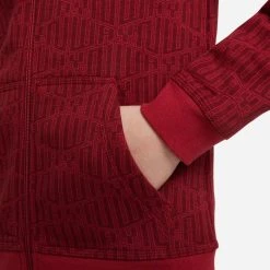 Nike Liverpool Hoodie NSW Club FZ - Tough Red Kids -football 15b564d588db