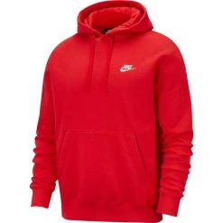 Nike Hoodie NSW Club - University Red/White