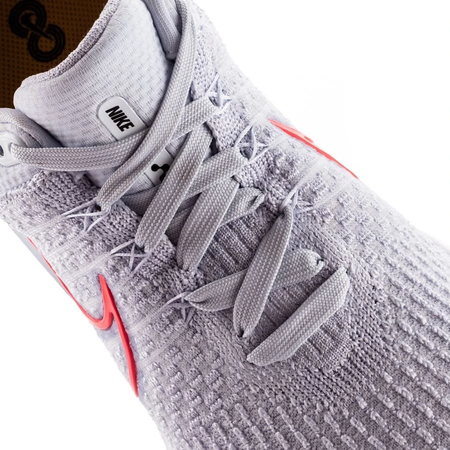 Nike Running Shoe React Infinity Run FK 3 - Football Grey/Bright Crimson/Cobalt Blue Woman 5 Nike Running Shoe React Infinity Run FK 3 - Football Grey/Bright Crimson/Cobalt Blue Woman - Image 5