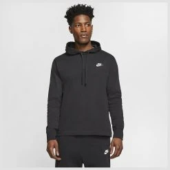 Nike Hoodie NSW Club - Black/White