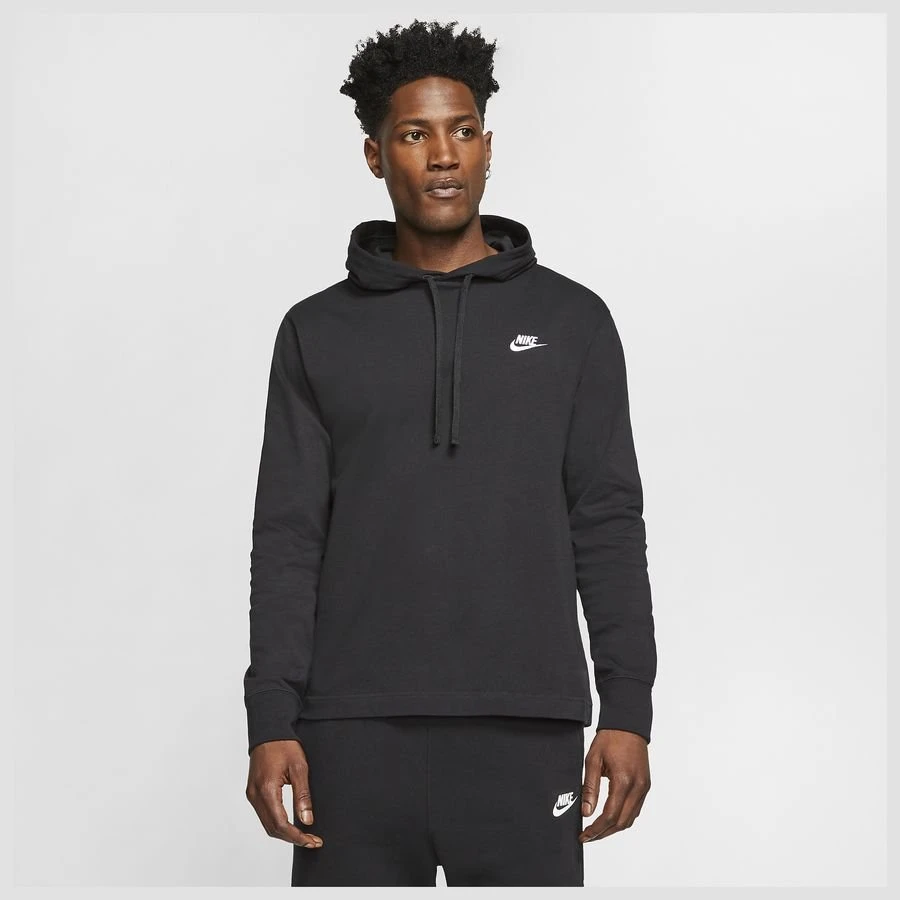 Nike Hoodie NSW Club - Black/White 1 Nike Hoodie NSW Club - Black/White