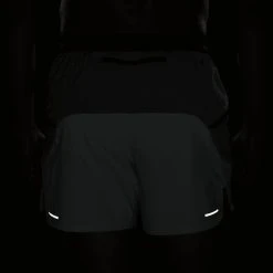 Nike Running Shorts Dri-FIT Second Sunrise 5'' Brief - Silver Metallic/Mica Green/Black -football 1a07c2bf6b57