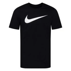 Nike T-Shirt NSW Icon Swoosh - Black/White
