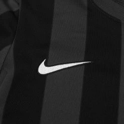 Nike Playershirt Dri-FIT Striped Division IV - Anthracite/Black/White Long Sleeves Kids -football 1b7bf1a4affe