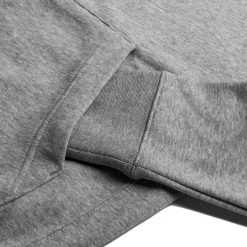 Nike Hoodie NSW Club FZ - Dark Grey Heather/Matte Silver/White -football 1ced4889a9a0