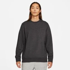 Nike Sweatshirt NSW Revival - Black/Dark Smoke Grey