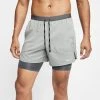 Nike Running Shorts Flex Stride 2IN1 - Iron Grey/Reflect Silver