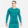 Nike Pro Top Dri-FIT - Bright Spruce/Dynamic Turq Long Sleeves