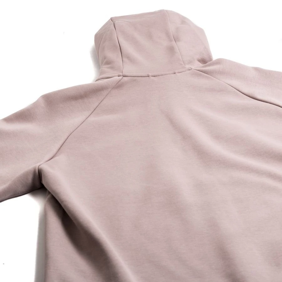 Nike Hoodie NSW Tech Fleece - Taupe Haze/Black Woman 9 Nike Hoodie NSW Tech Fleece - Taupe Haze/Black Woman - Image 9