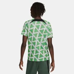 Nike Nigeria Training T-Shirt Dri-FIT Pre Match - Green Strike/Green Spark/Black -football 216e2e50576e