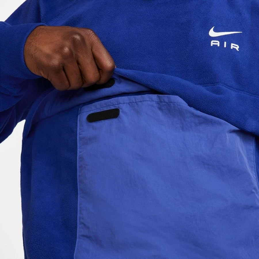 Nike Air Hoodie Therma-FIT Winterized - Deep Royal Blue/White 5 Nike Air Hoodie Therma-FIT Winterized - Deep Royal Blue/White - Image 5