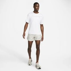 Nike Running T-Shirt Dri-FIT UV Run Division Miler - White -football 234c1632224a