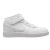 Nike Sneaker Court Borough 2 Mid - White Kids
