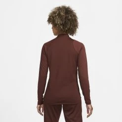 Nike Training Shirt Academy 21 Drill Top - Bronze/Total Orange Woman -football 262763ace494