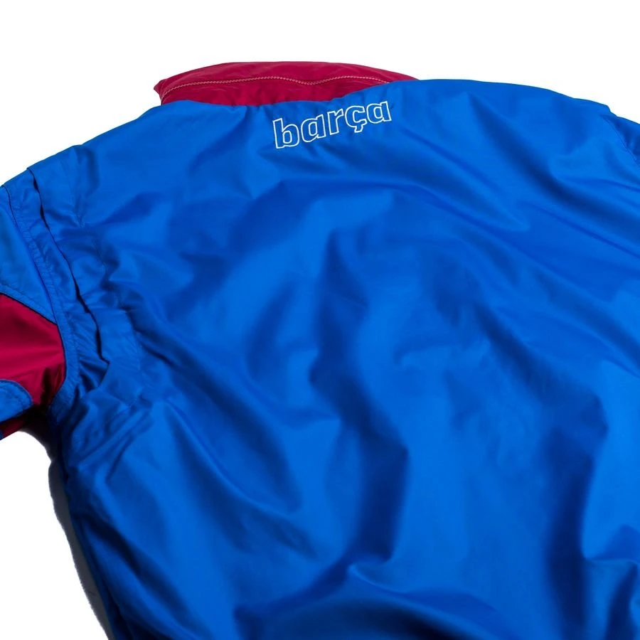 Nike Barcelona Jacket Anorak - Royal Blue/Noble Red/Pale Ivory 7 Nike Barcelona Jacket Anorak - Royal Blue/Noble Red/Pale Ivory - Image 7