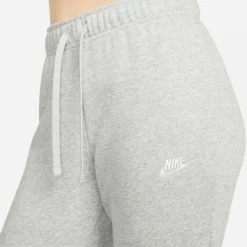 Nike Training Trousers NSW Club Fleece - Grey Heather/White Woman -football 28d87f287cf1