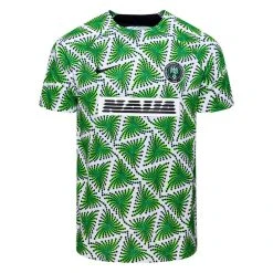 Nike Nigeria Training T-Shirt Dri-FIT Pre Match - Green Strike/Green Spark/Black