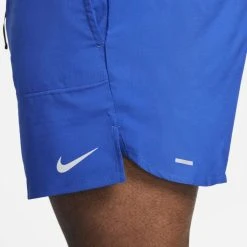Nike Running Shorts Dri-FIT Stride - Game Royal/Black/Reflect Silver -football 2a26c62d2a3a