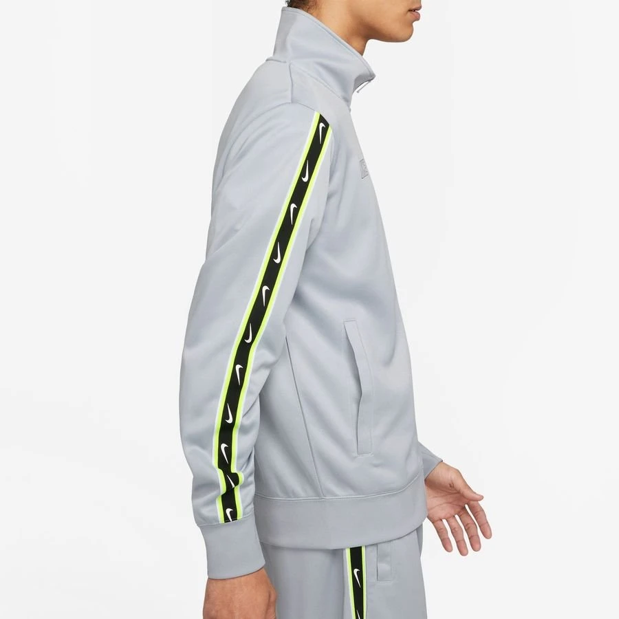 Nike Track Top NSW Repeat - Wolf Grey/Volt/Black 5 Nike Track Top NSW Repeat - Wolf Grey/Volt/Black - Image 5