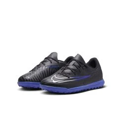 Nike Phantom GX Club TF Shadow - Black/Chrome/Hyper Royal Kids