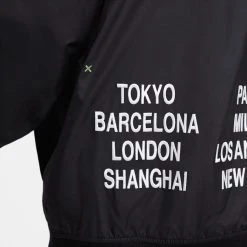 Nike Jacket NSW Woven World Tour - Black/White -football 2b08e0648f5b