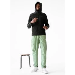 Nike Hoodie NSW Tech Fleece Overlay FZ - Black 17 Nike Hoodie NSW Tech Fleece Overlay FZ - Black -football 2bb067e44f0a