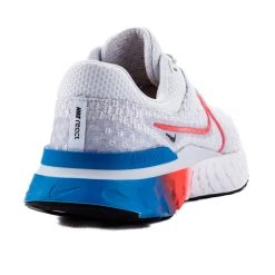 Nike Running Shoe React Infinity Run FK 3 - Football Grey/Bright Crimson/Cobalt Blue Woman 11 Nike Running Shoe React Infinity Run FK 3 - Football Grey/Bright Crimson/Cobalt Blue Woman -football 2dd82af5f399