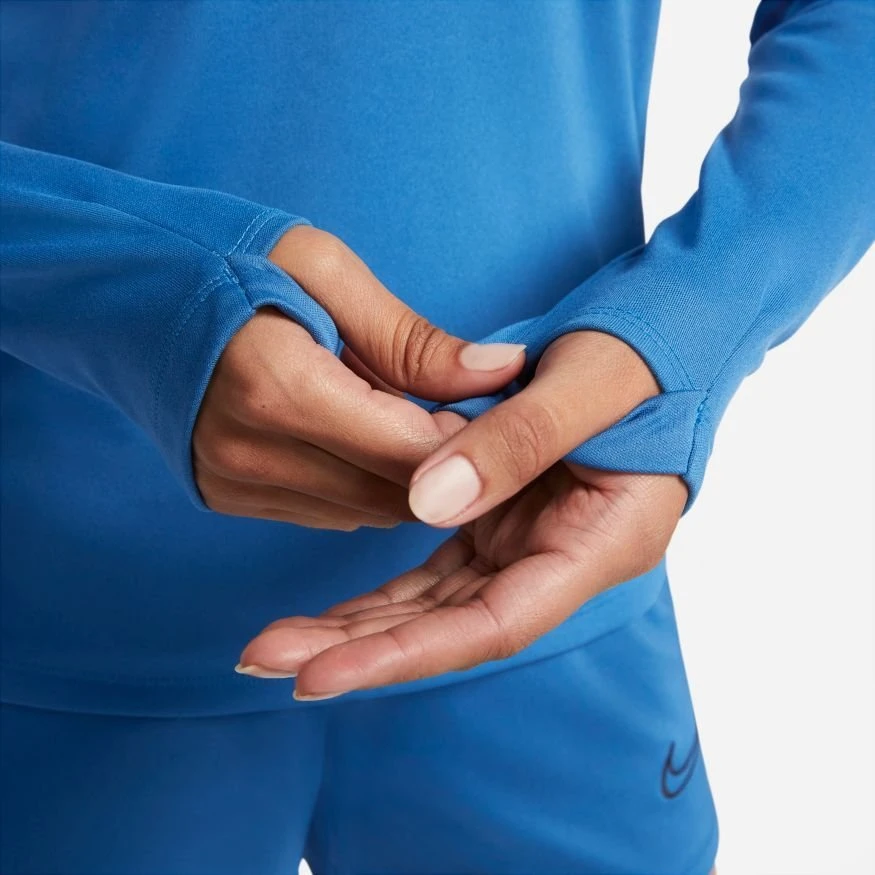 Nike Training Shirt Dri-FIT Academy 21 Drill - Marina Blue/Black Woman 3 Nike Training Shirt Dri-FIT Academy 21 Drill - Marina Blue/Black Woman - Image 3