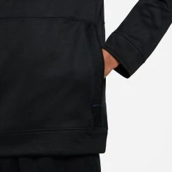 Nike Paris Saint Germain Hoodie Dri-FIT Travel - Black/Midnight Navy Kids -football 2f55d2326a11