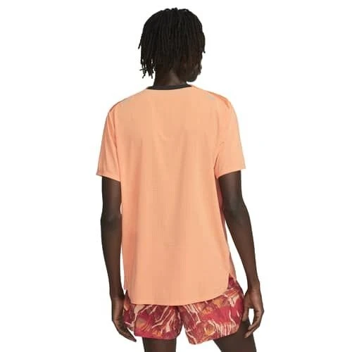 Nike Running T-Shirt Dri-FIT Trail Rise 365 - Orange/Coconut Milk 2 Nike Running T-Shirt Dri-FIT Trail Rise 365 - Orange/Coconut Milk - Image 2